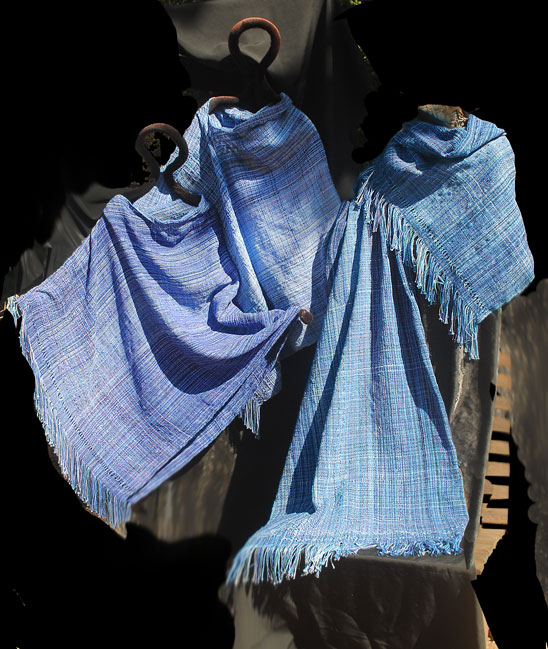 3 Covers in Blue